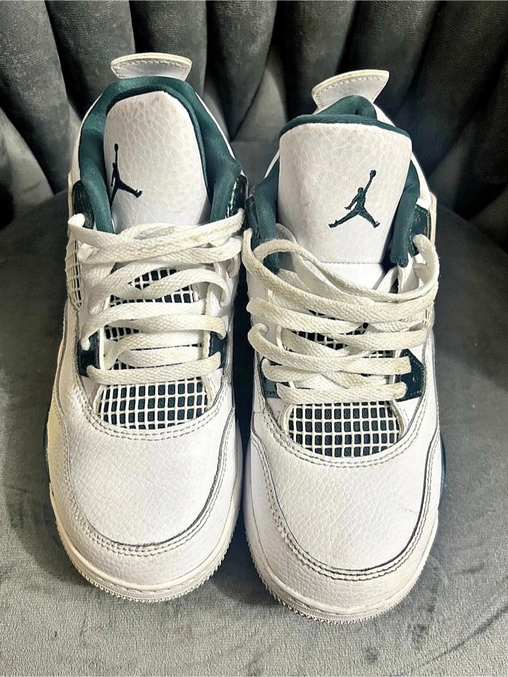 Jordan Air Jordan 4 Retro 'Oxidized Green' Sneakers White & Green